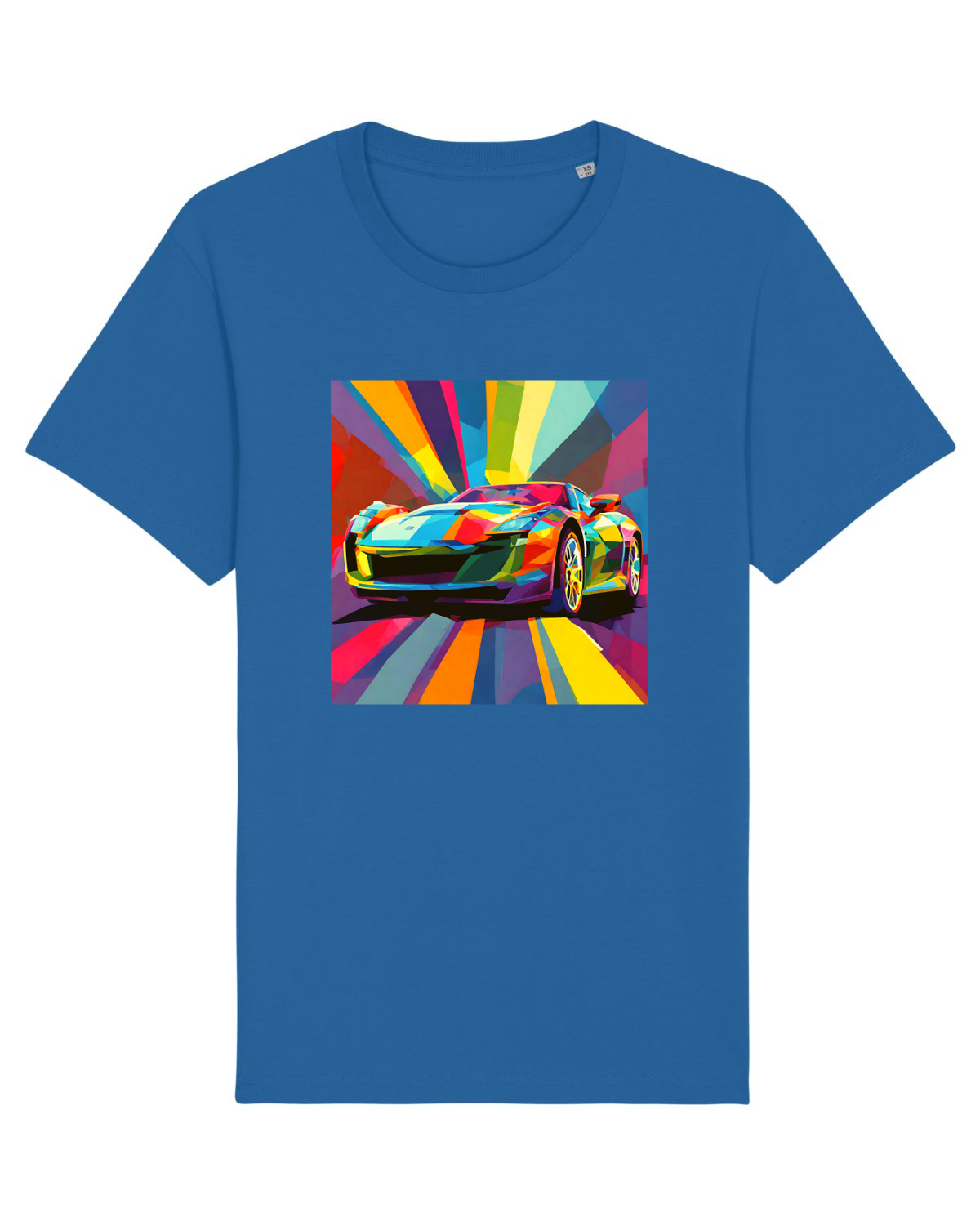Tricou mânecă scurtă Unisex Rocker Royal Blue