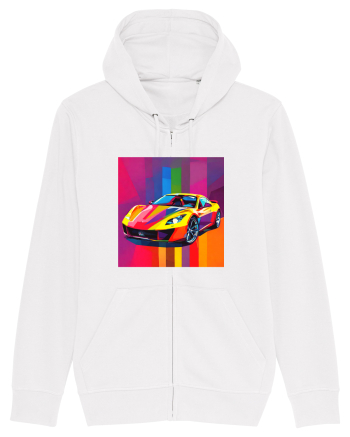 Masina Sport Pop Art White