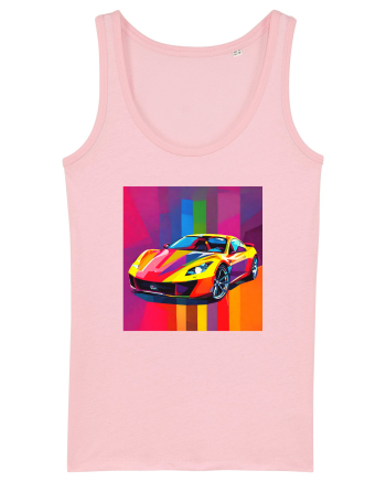 Masina Sport Pop Art Cotton Pink