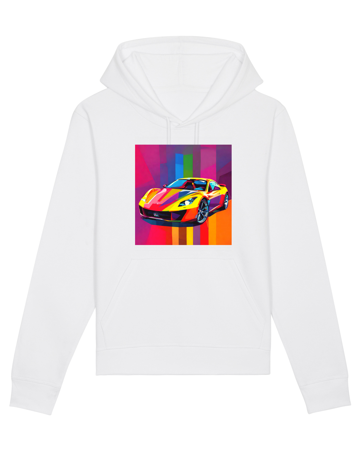 Hanorac Unisex Drummer White