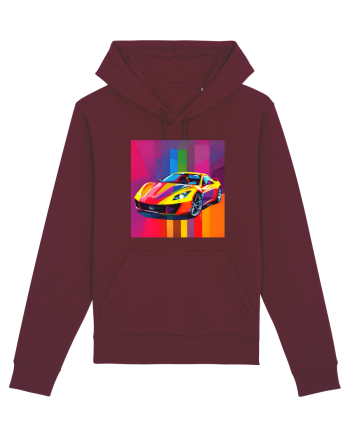 Masina Sport Pop Art Burgundy