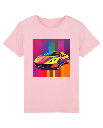 Masina Sport Pop Art Cotton Pink