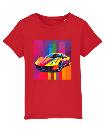 Masina Sport Pop Art Red