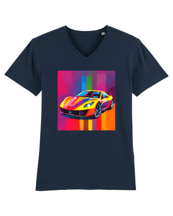 Masina Sport Pop Art French Navy