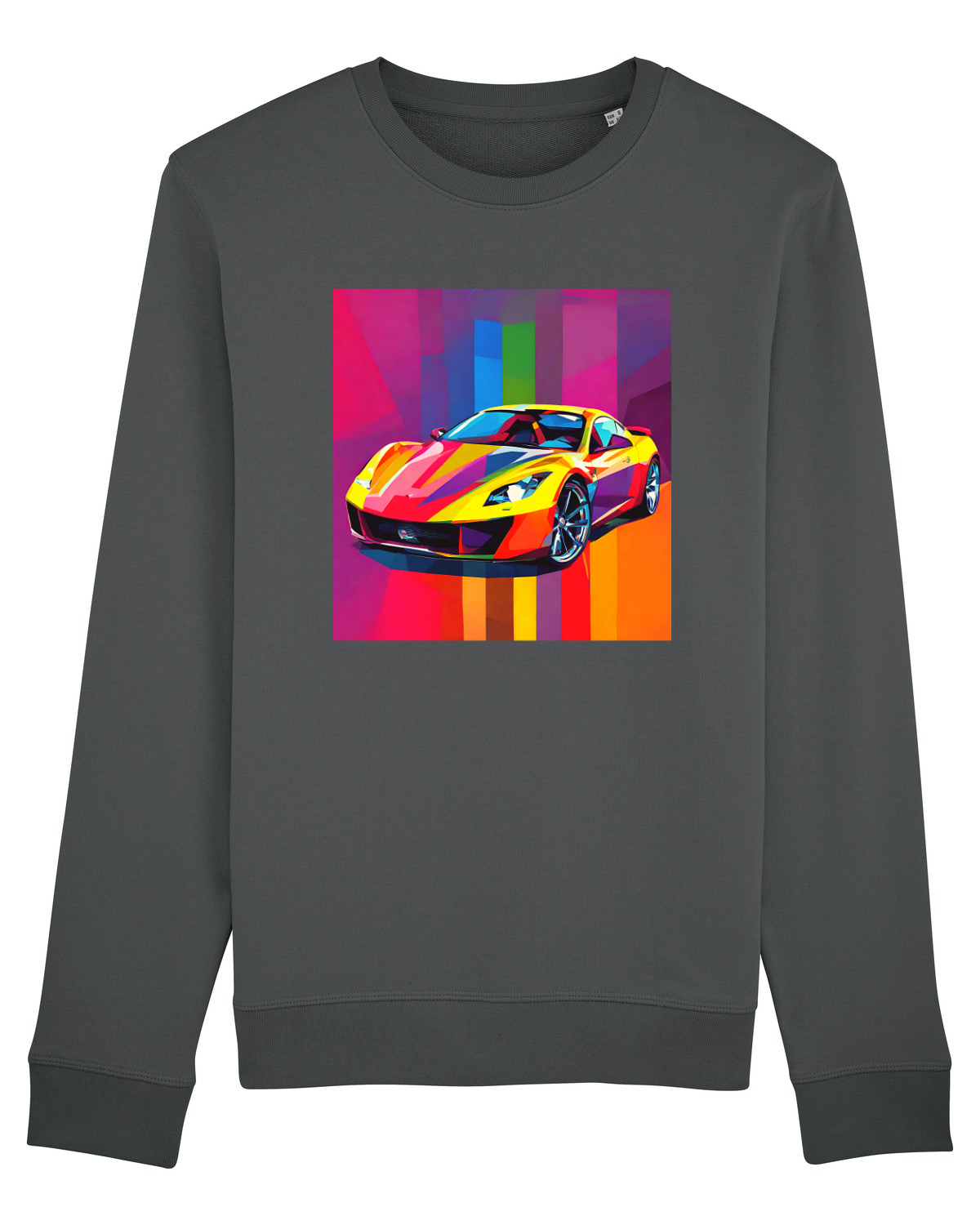 Bluză mânecă lungă Unisex Rise Anthracite