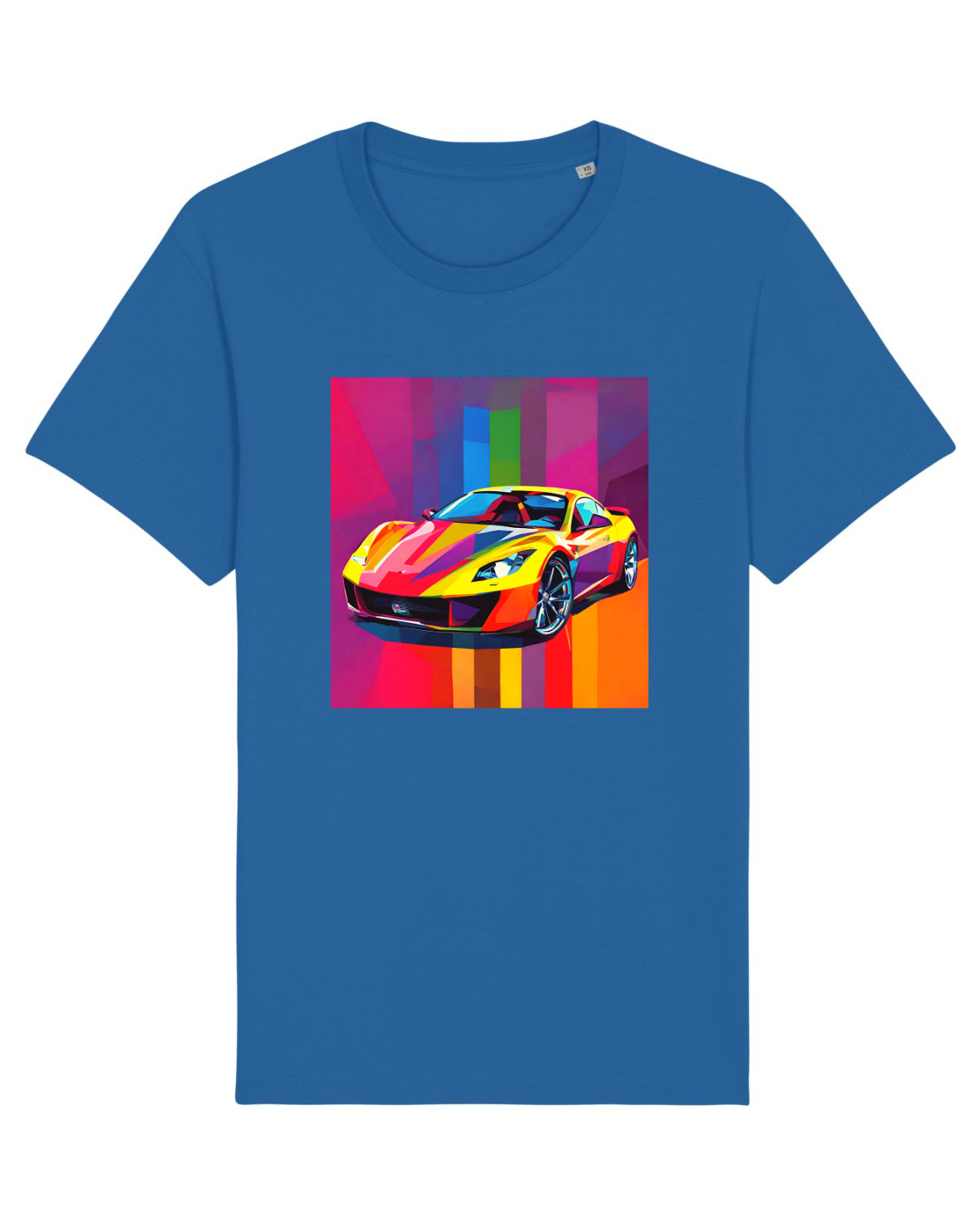 Tricou mânecă scurtă Unisex Rocker Royal Blue