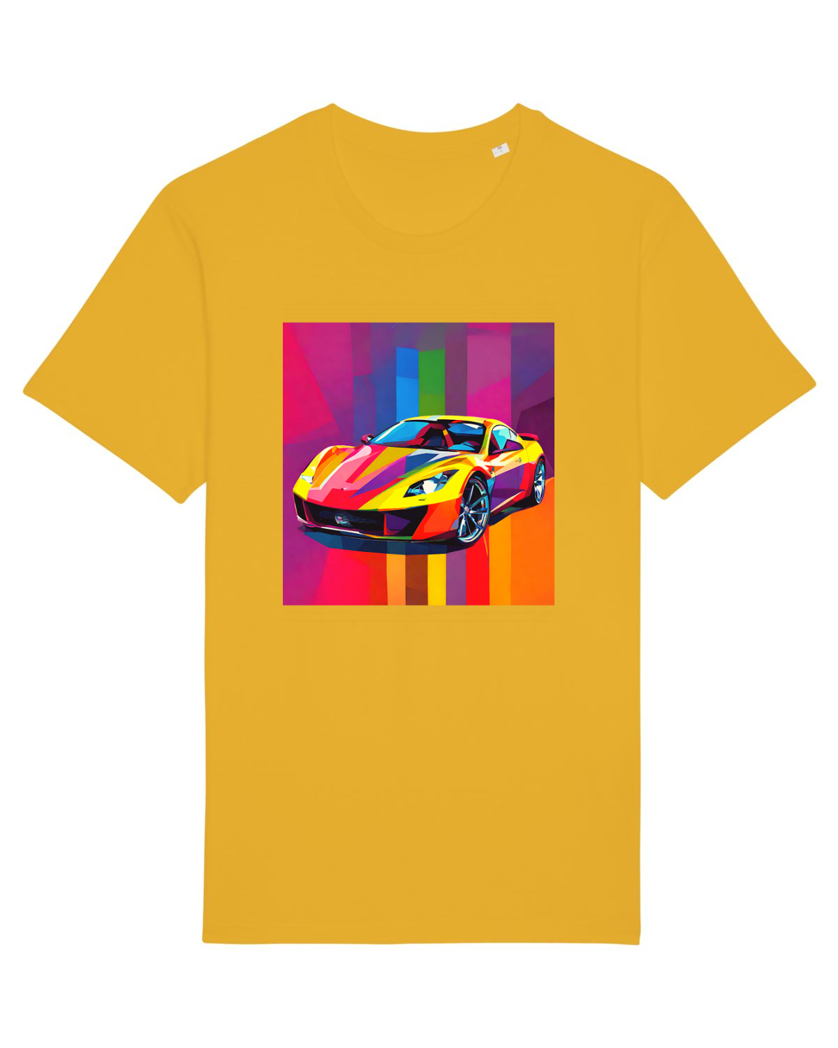 Tricou mânecă scurtă Unisex Rocker Spectra Yellow