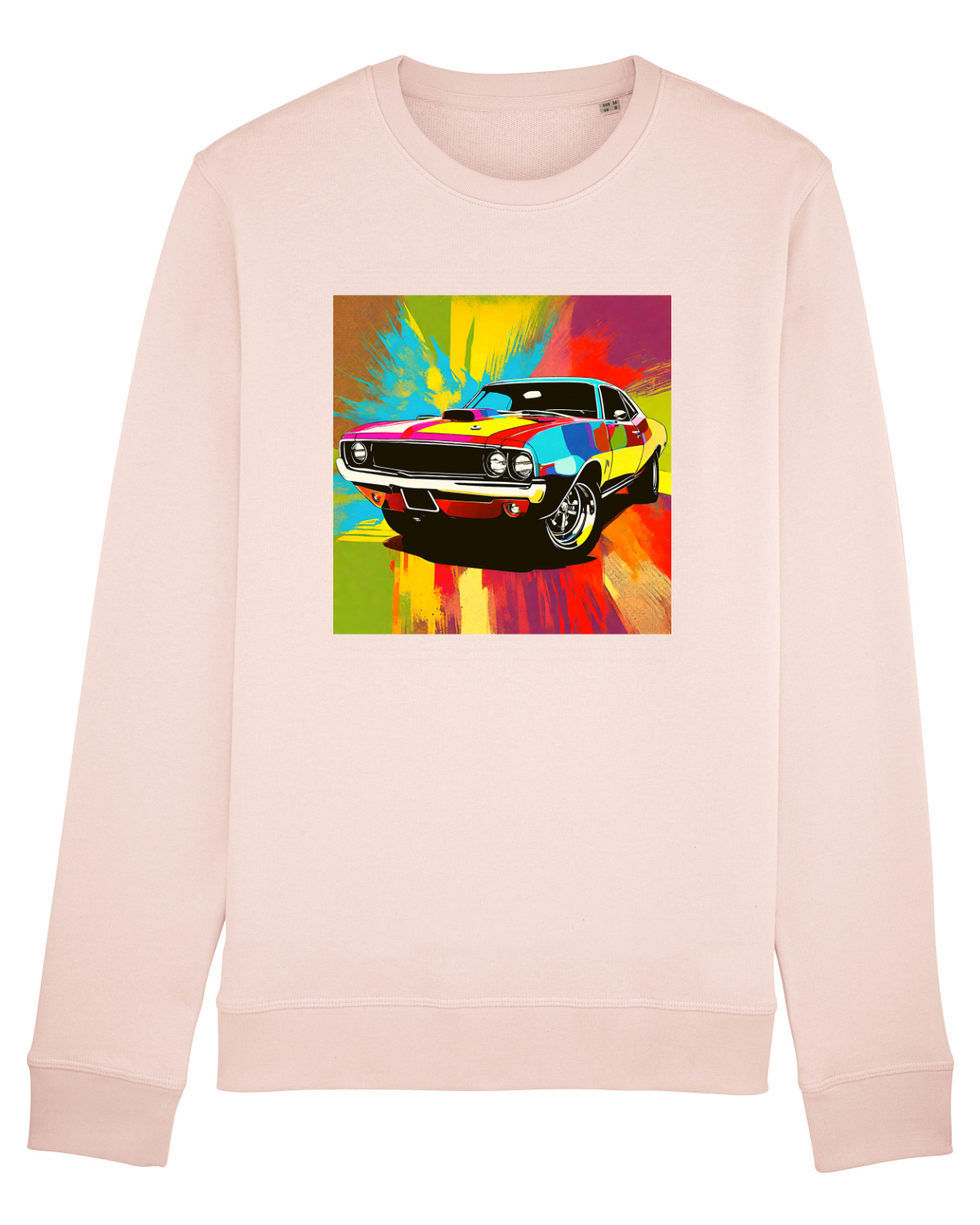 Bluză mânecă lungă Unisex Rise Candy Pink