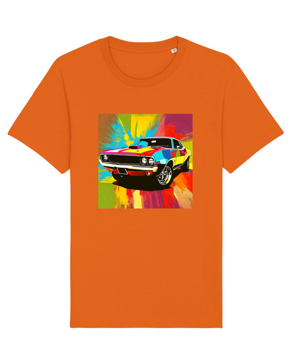Tricou mânecă scurtă Unisex Rocker Bright Orange
