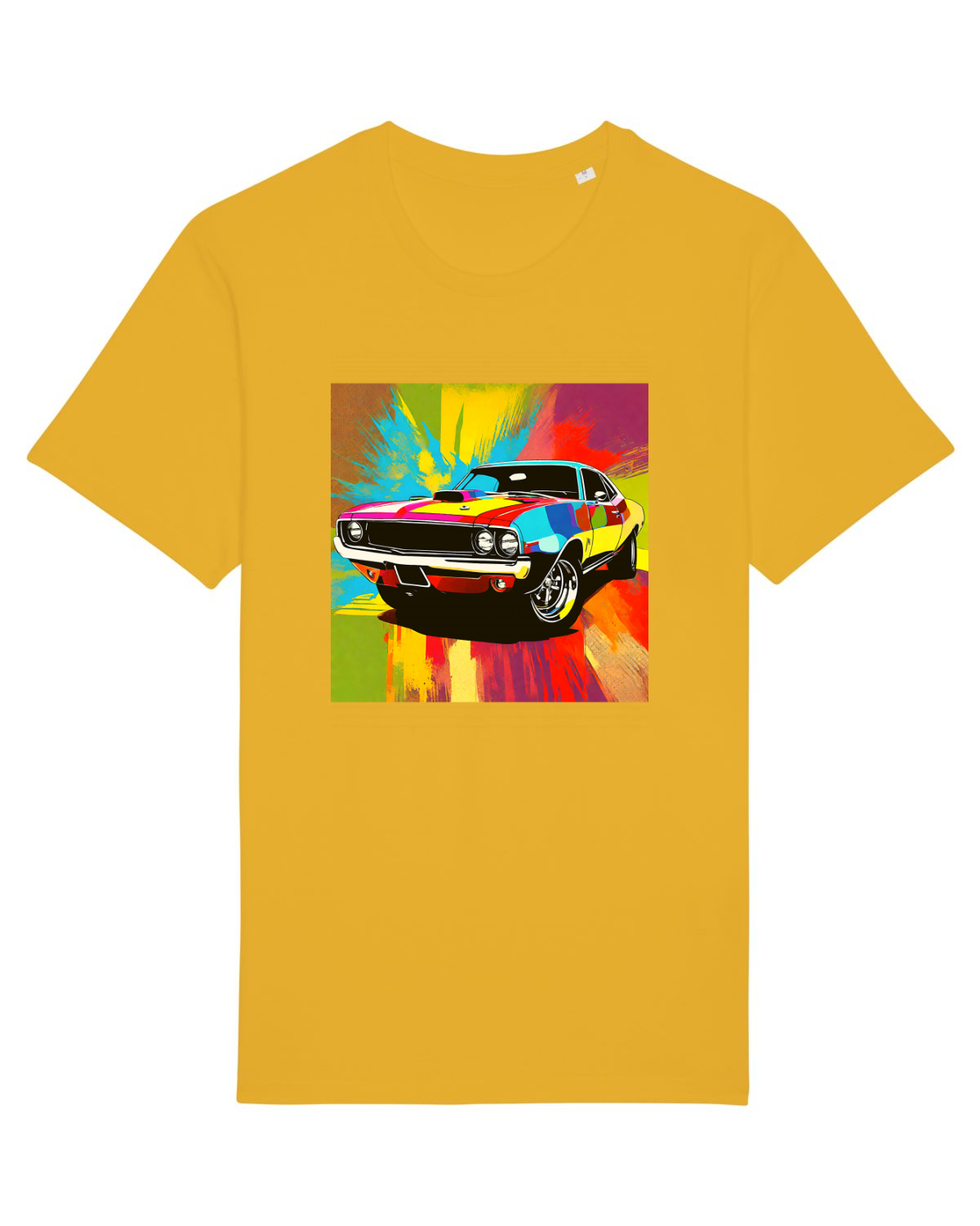 Tricou mânecă scurtă Unisex Rocker Spectra Yellow
