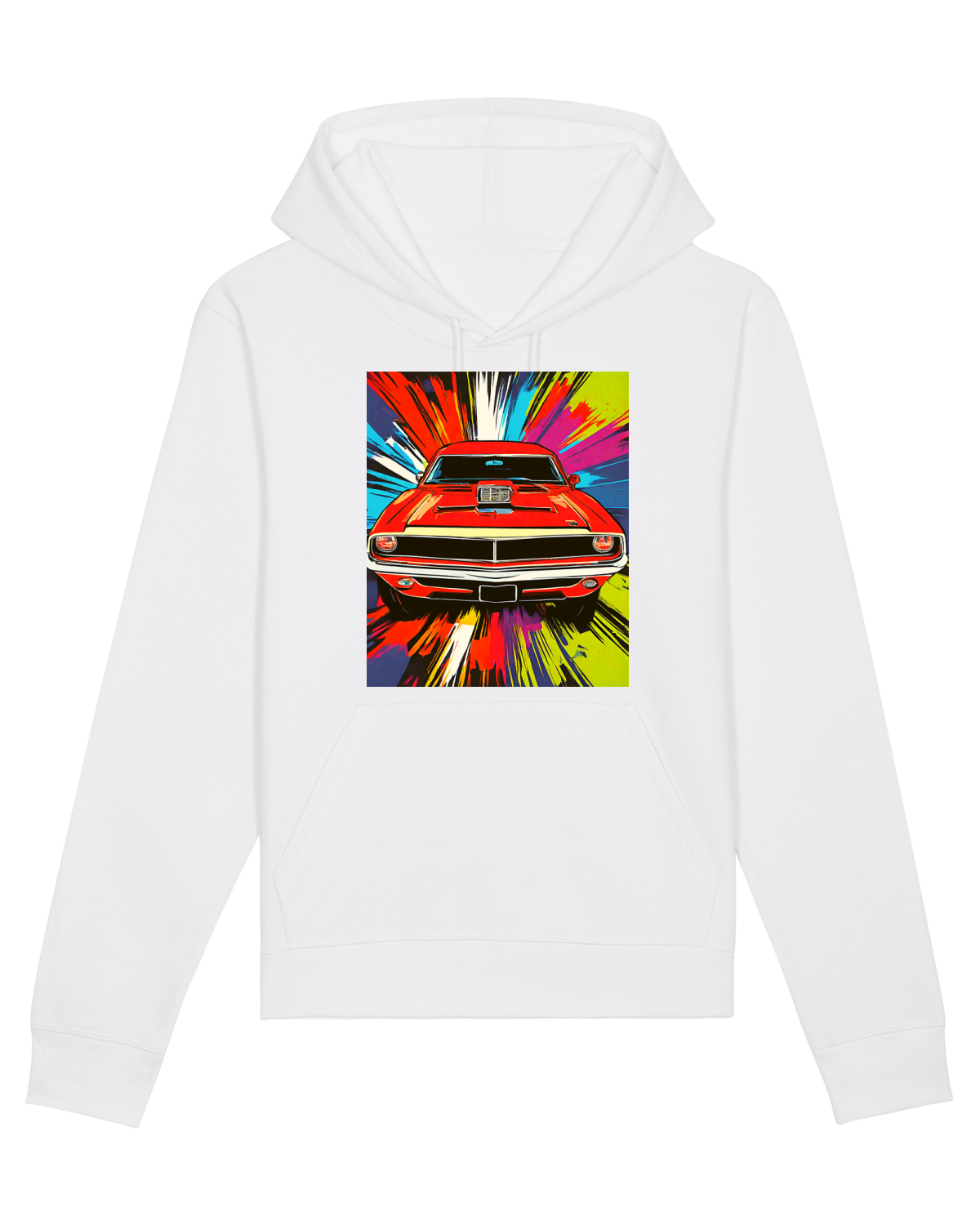 Hanorac Unisex Drummer White