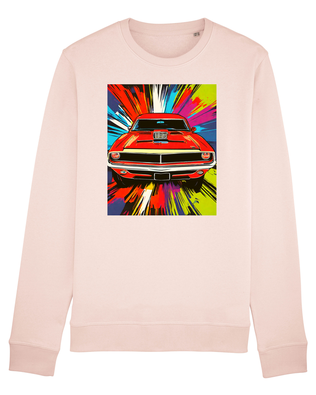 Bluză mânecă lungă Unisex Rise Candy Pink