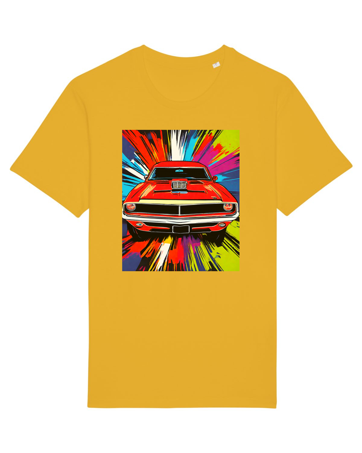 Tricou mânecă scurtă Unisex Rocker Spectra Yellow