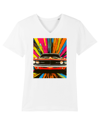 Masina Sport Pop Art White
