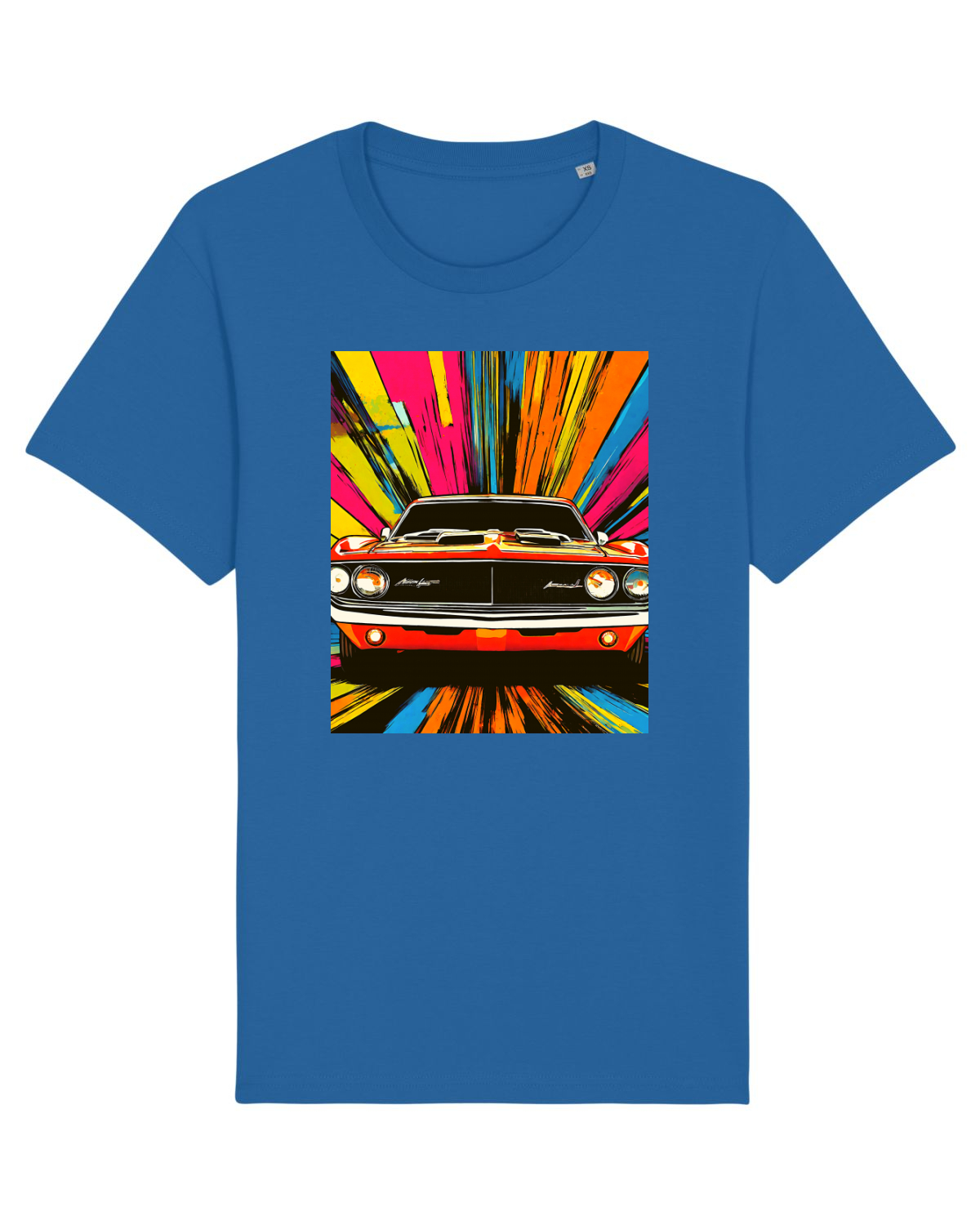 Tricou mânecă scurtă Unisex Rocker Royal Blue