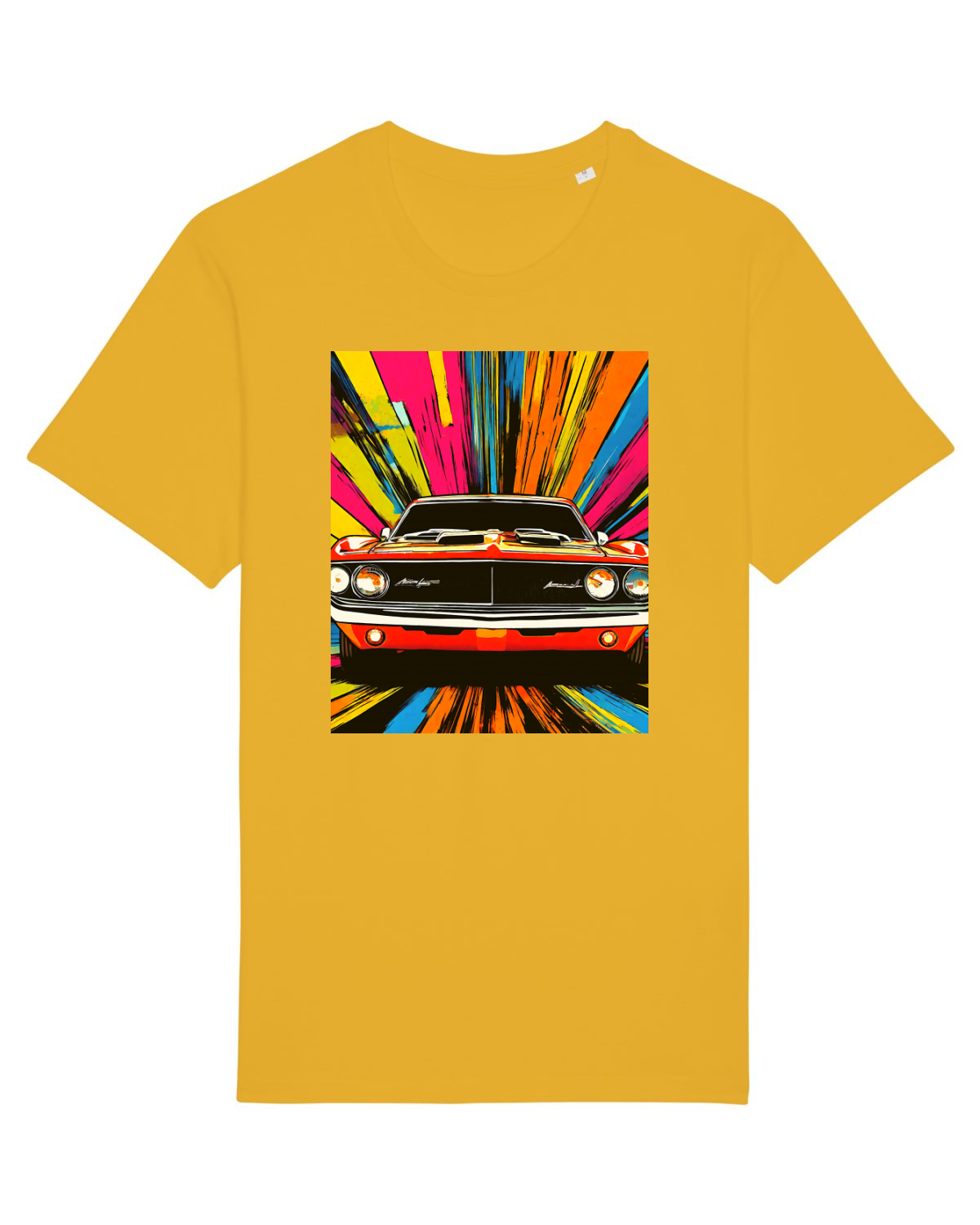 Tricou mânecă scurtă Unisex Rocker Spectra Yellow