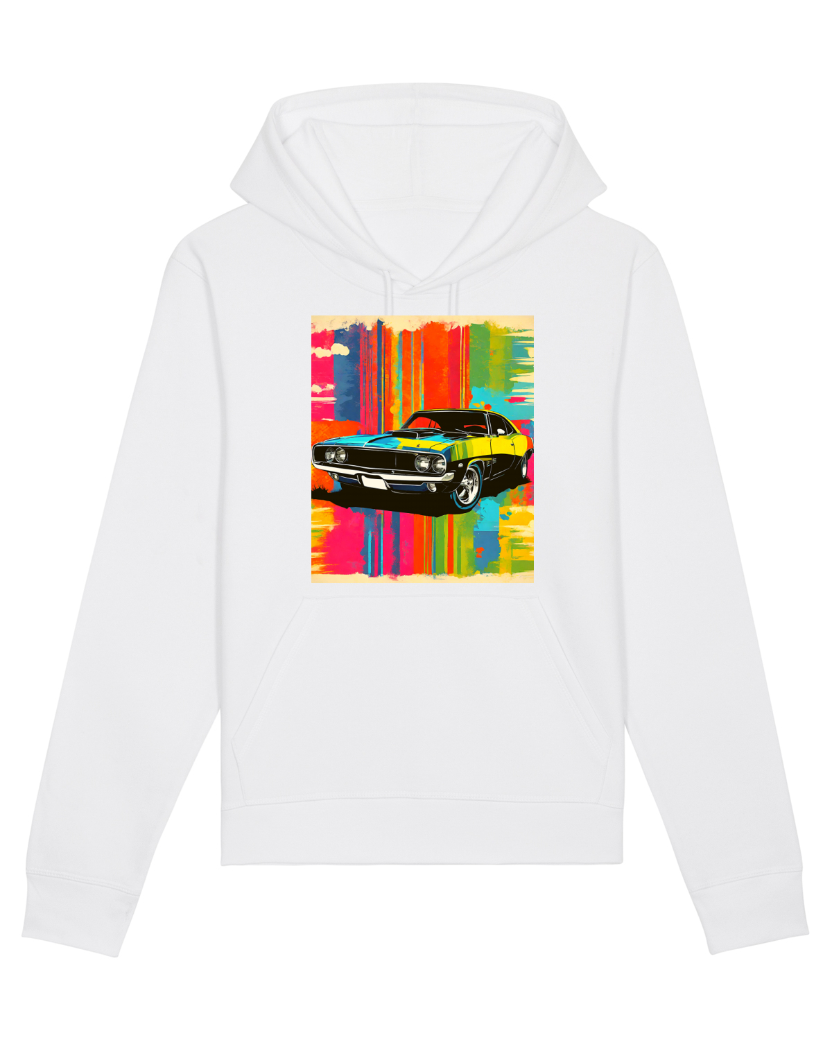 Hanorac Unisex Drummer White