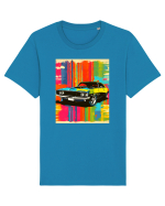 Masina Sport Pop Art Tricou mânecă scurtă Unisex Rocker