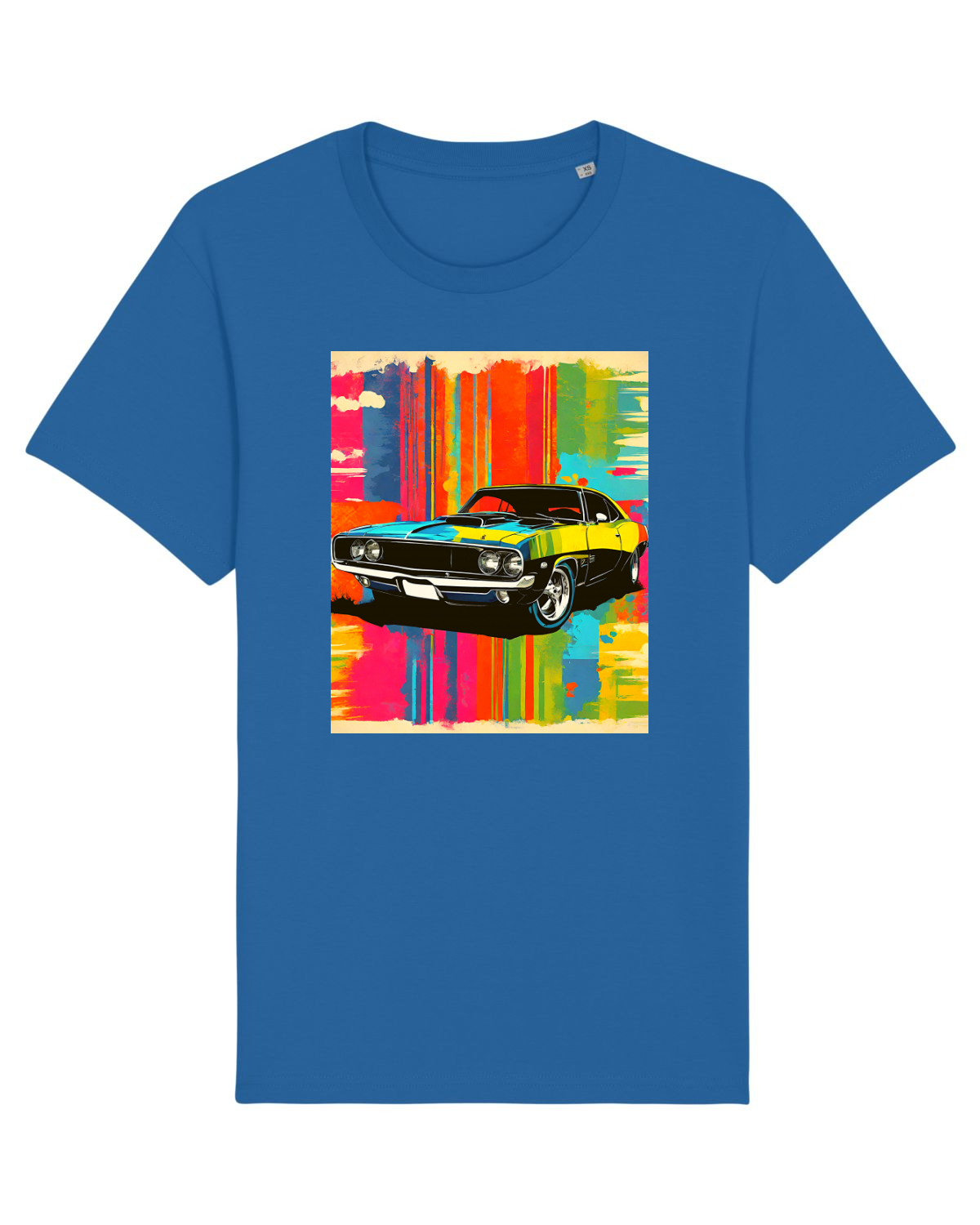 Tricou mânecă scurtă Unisex Rocker Royal Blue