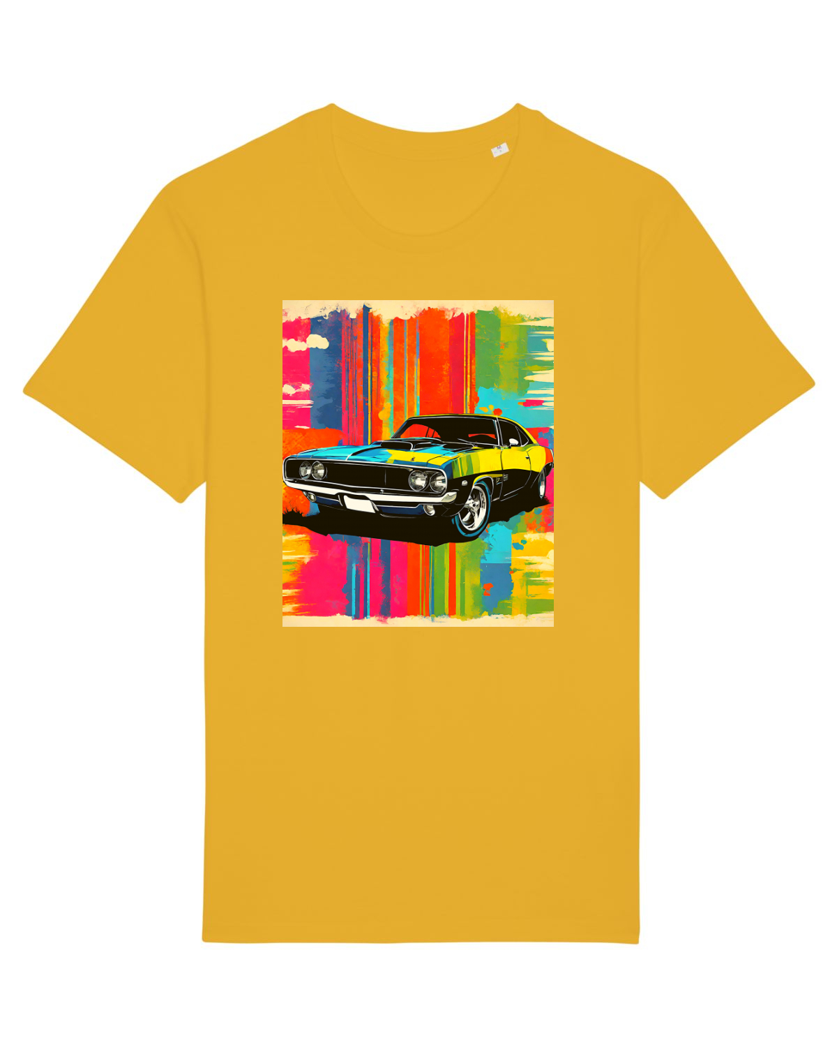 Tricou mânecă scurtă Unisex Rocker Spectra Yellow