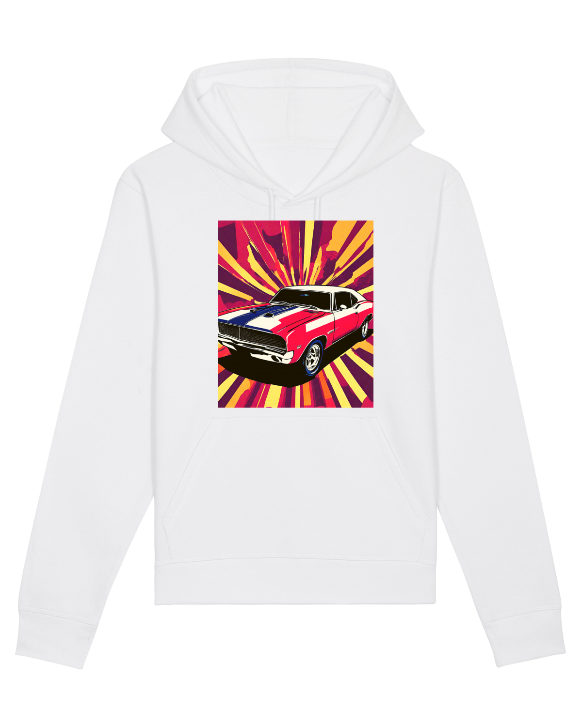 Hanorac Unisex Drummer White