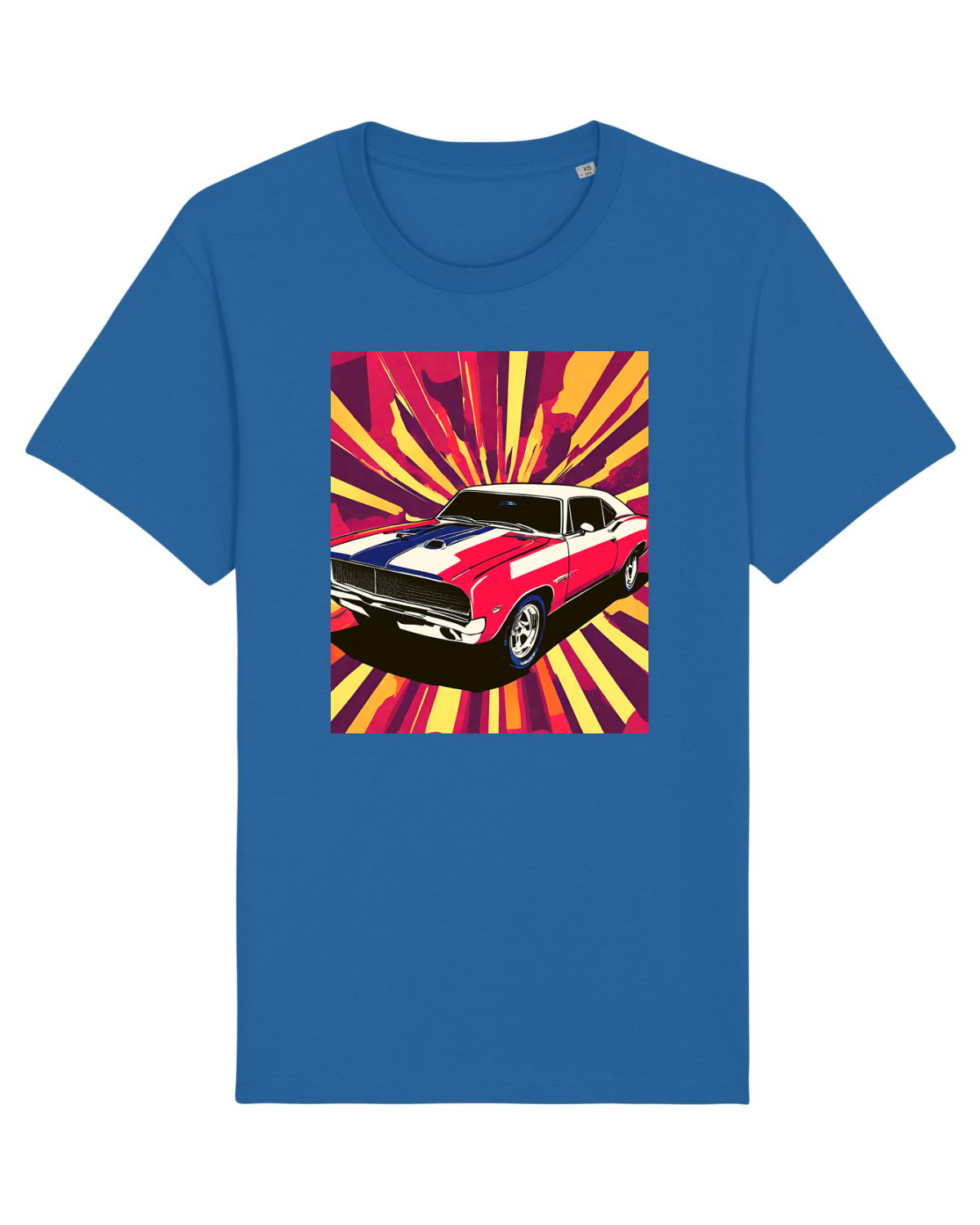 Tricou mânecă scurtă Unisex Rocker Royal Blue