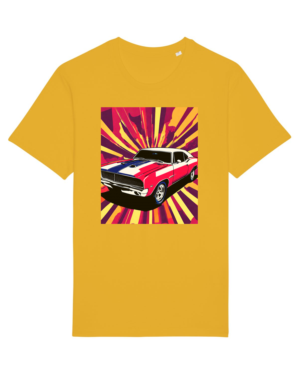 Tricou mânecă scurtă Unisex Rocker Spectra Yellow