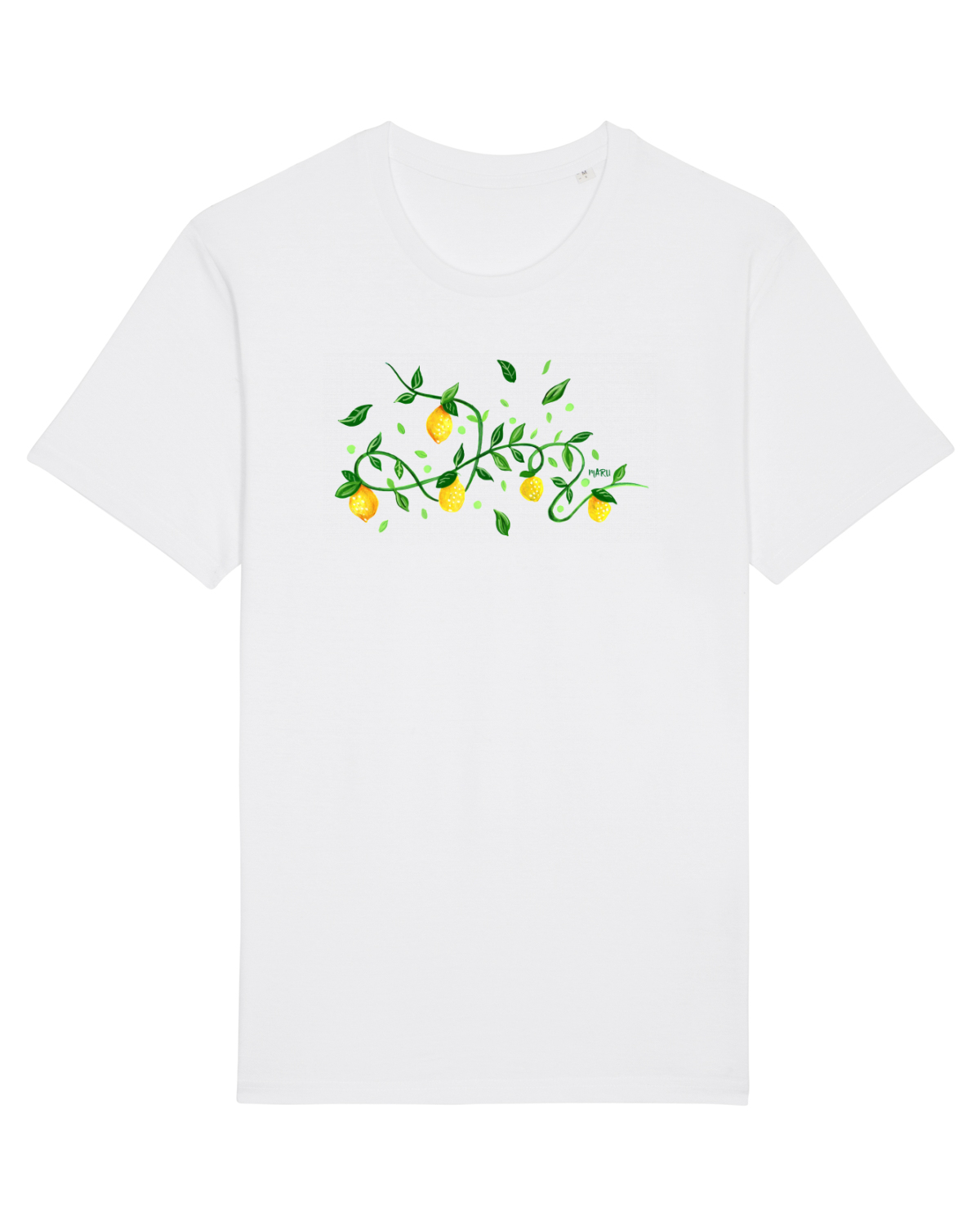 Tricou mânecă scurtă Unisex Rocker White