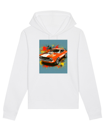 Masina Sport Pop Art White