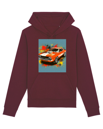 Masina Sport Pop Art Burgundy