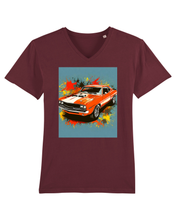 Masina Sport Pop Art Burgundy