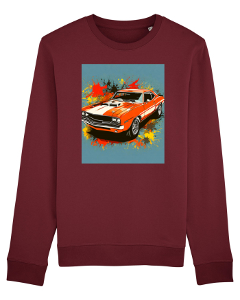 Masina Sport Pop Art Burgundy