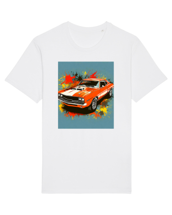 Masina Sport Pop Art White