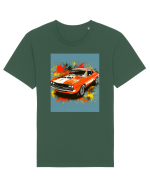 Masina Sport Pop Art Tricou mânecă scurtă Unisex Rocker