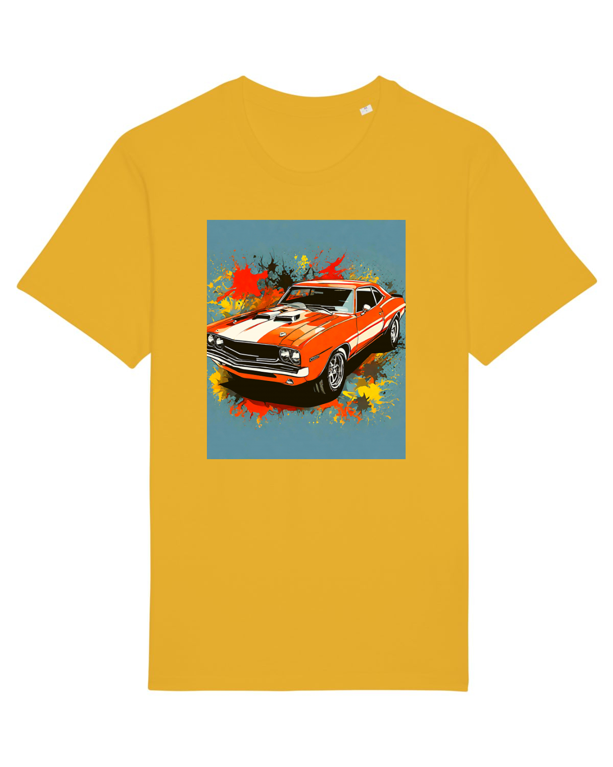 Tricou mânecă scurtă Unisex Rocker Spectra Yellow