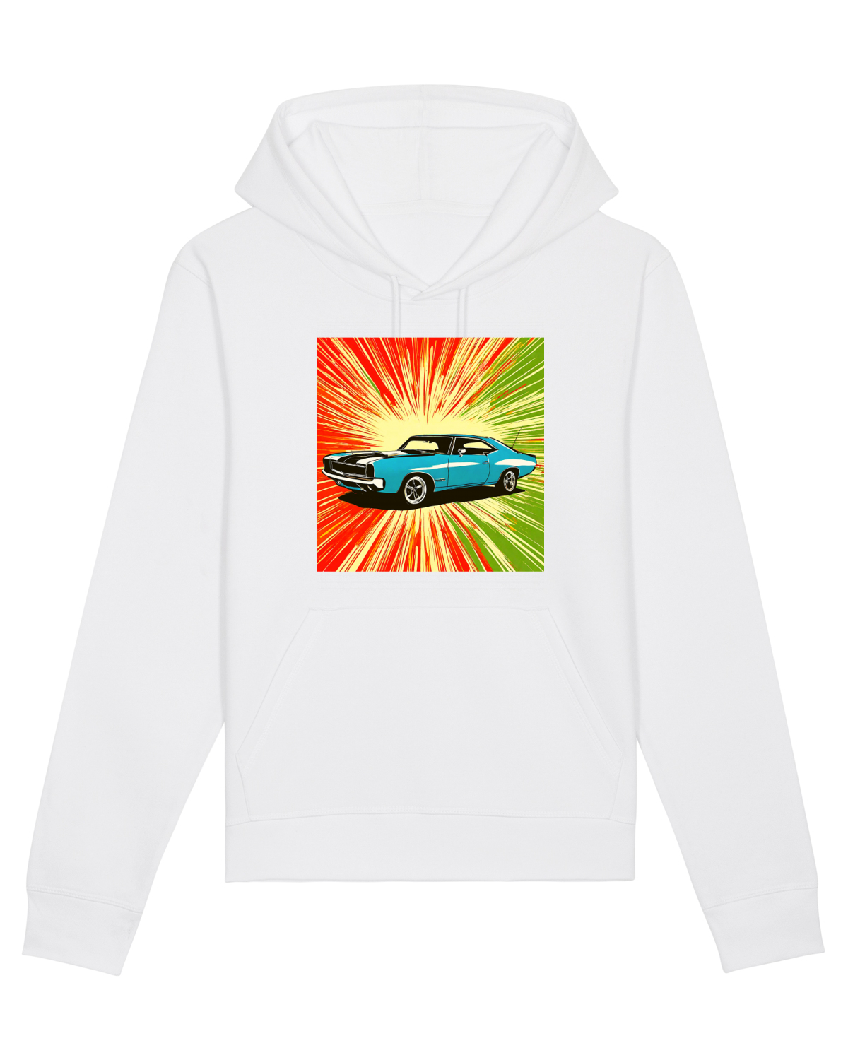 Hanorac Unisex Drummer White