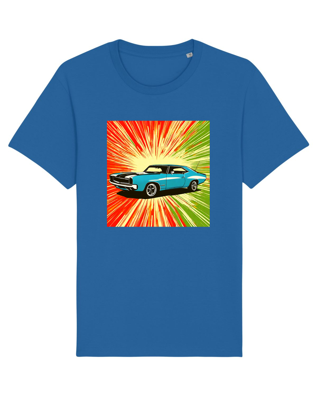 Tricou mânecă scurtă Unisex Rocker Royal Blue
