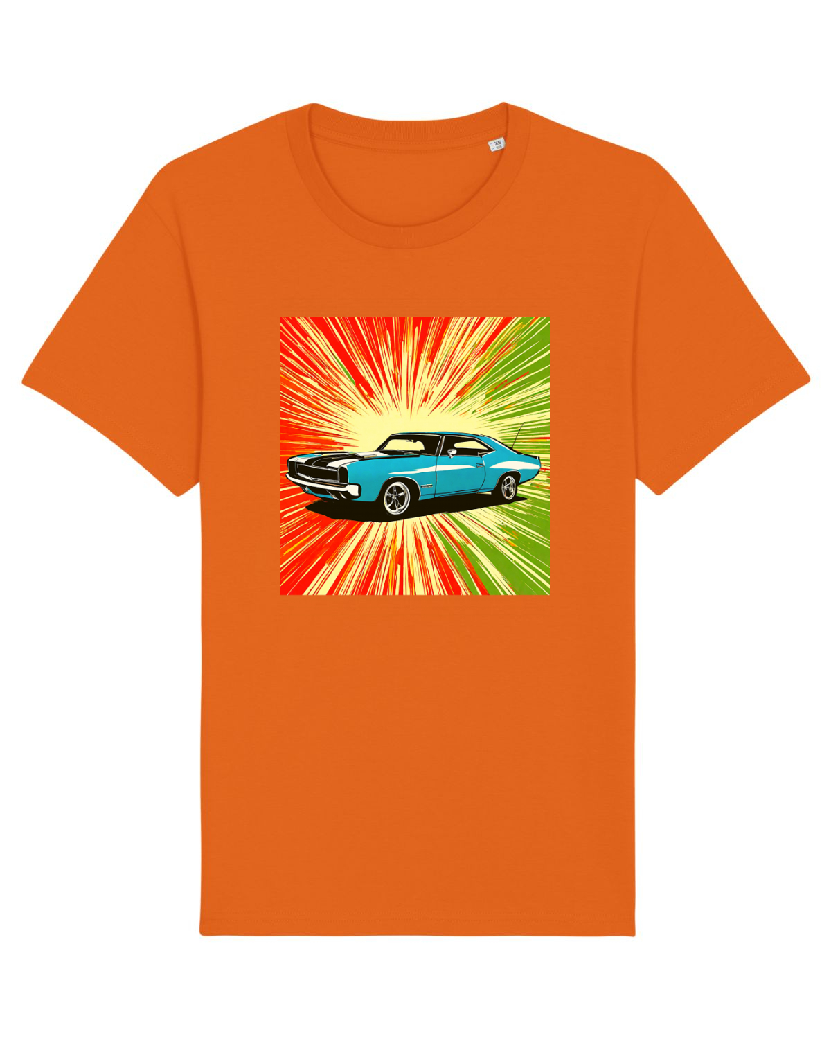 Tricou mânecă scurtă Unisex Rocker Bright Orange