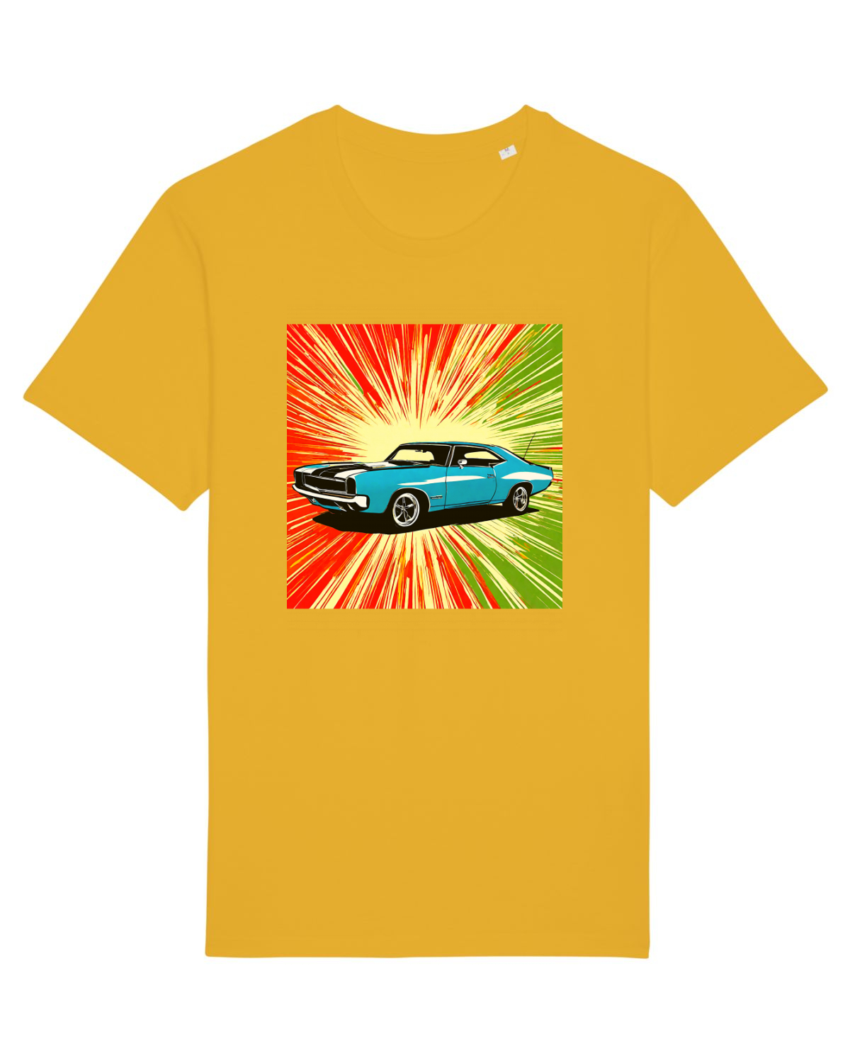 Tricou mânecă scurtă Unisex Rocker Spectra Yellow