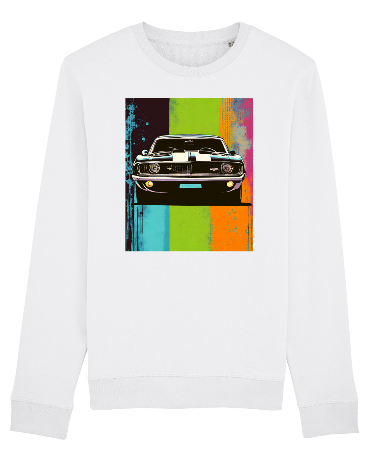 Bluză mânecă lungă Unisex Rise White