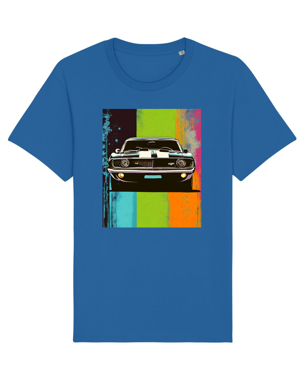 Tricou mânecă scurtă Unisex Rocker Royal Blue