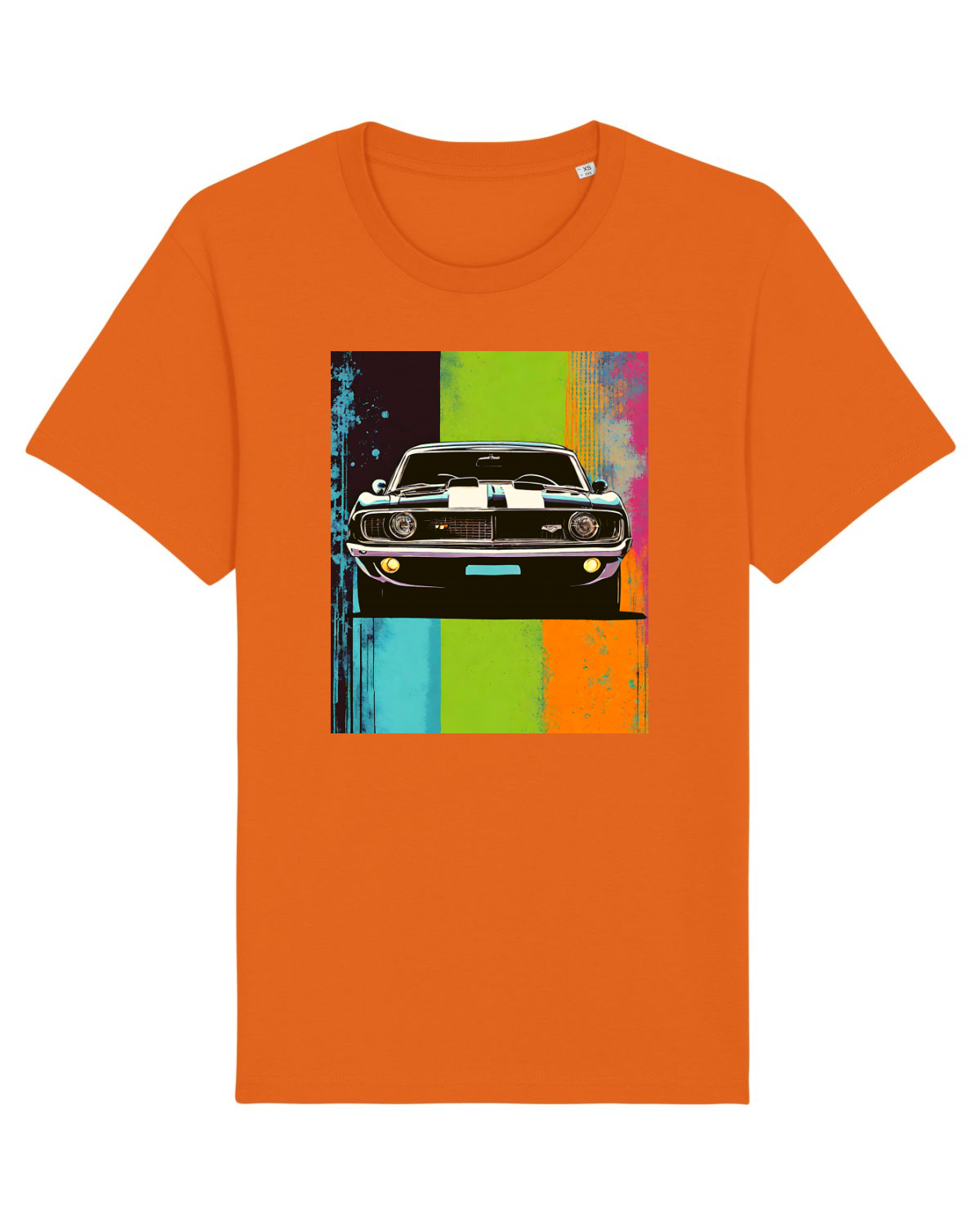 Tricou mânecă scurtă Unisex Rocker Bright Orange