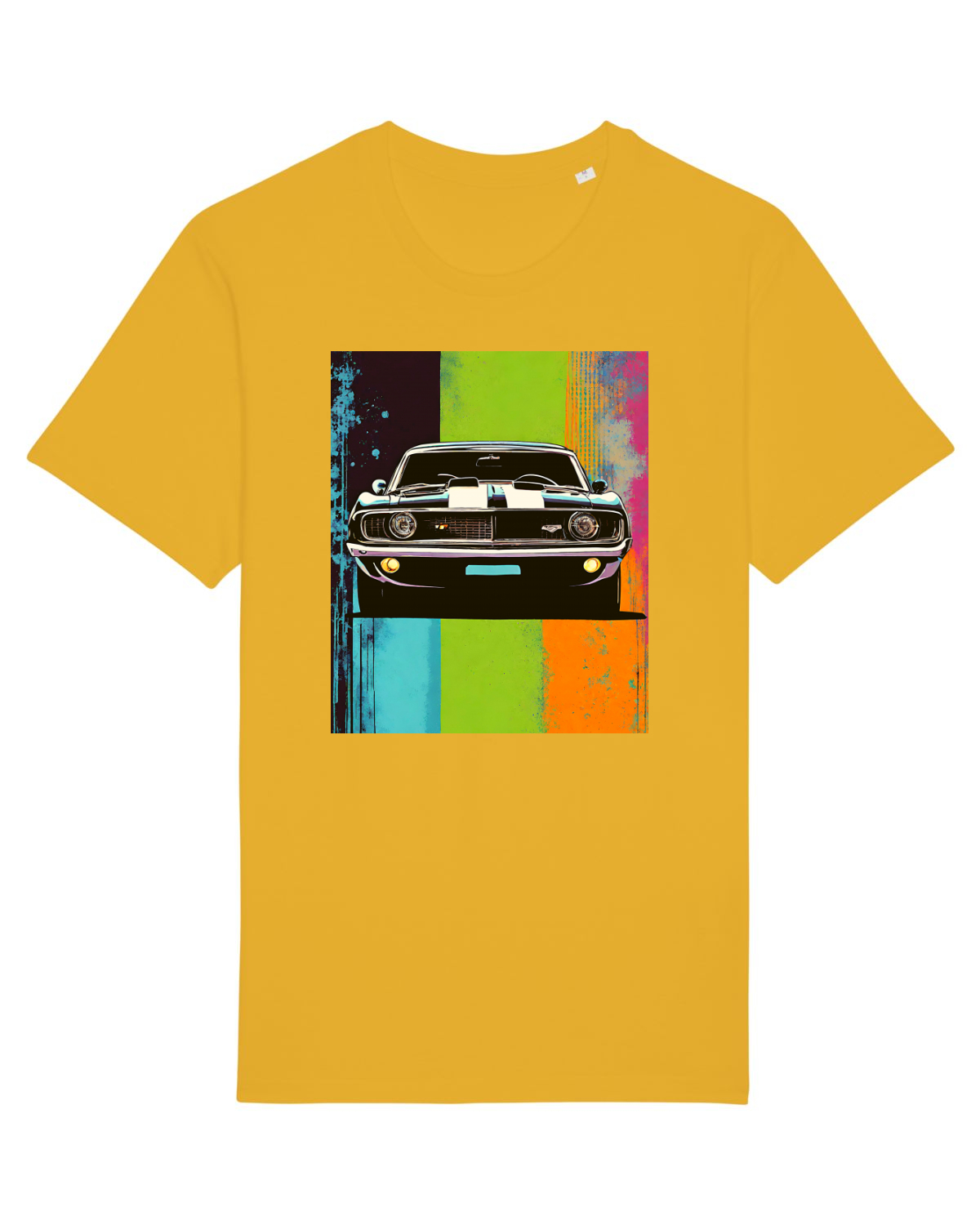Tricou mânecă scurtă Unisex Rocker Spectra Yellow