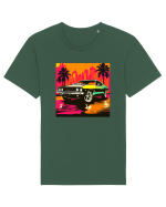 Masina Sport Pop Art Tricou mânecă scurtă Unisex Rocker
