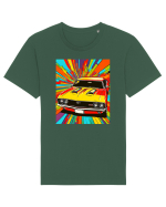 Masina Sport Pop Art Tricou mânecă scurtă Unisex Rocker
