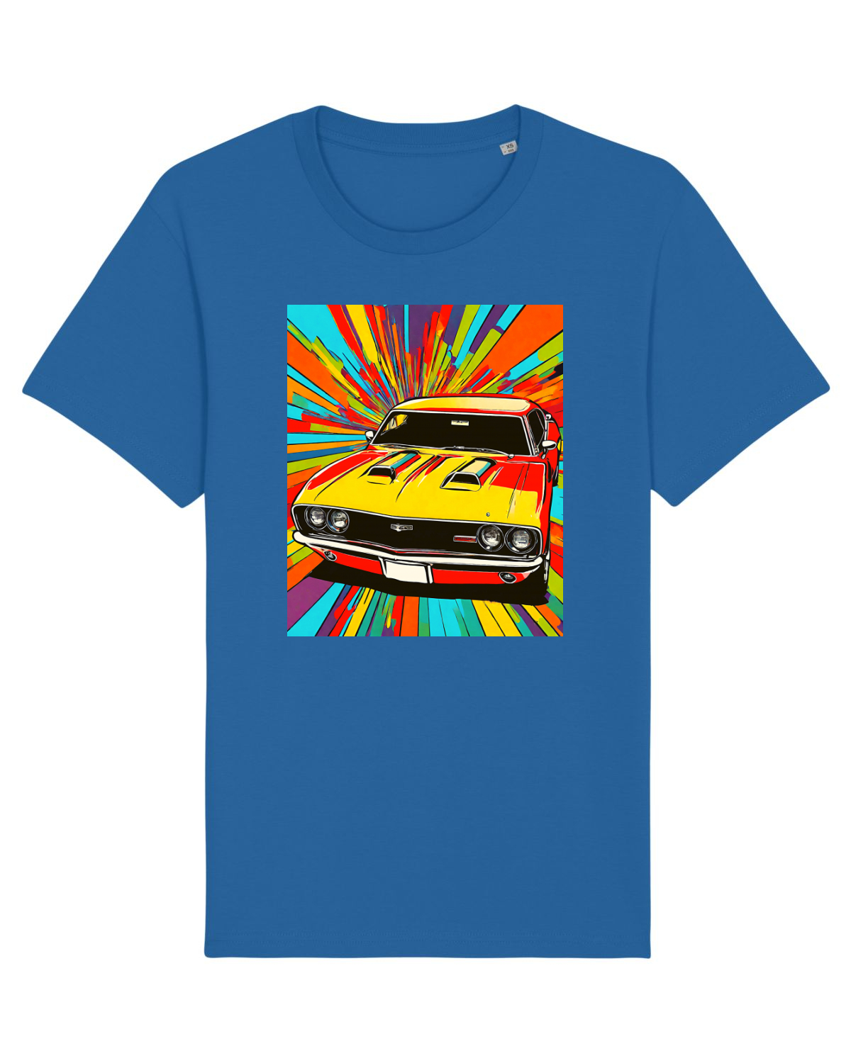 Tricou mânecă scurtă Unisex Rocker Royal Blue