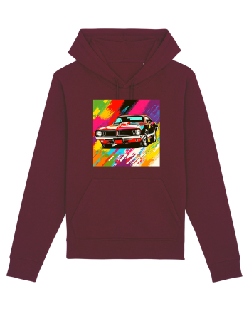 Masina Sport Pop Art Burgundy