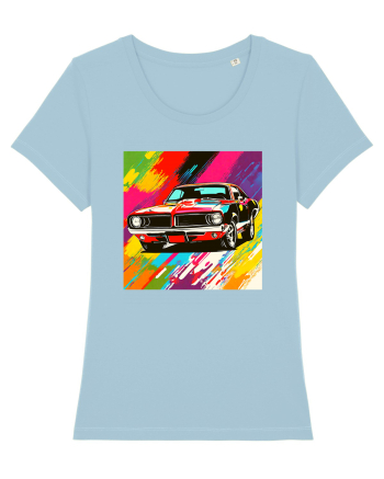 Masina Sport Pop Art Sky Blue