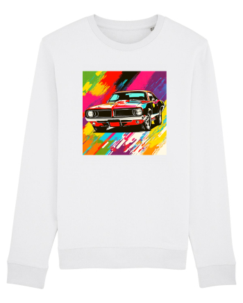 Masina Sport Pop Art White