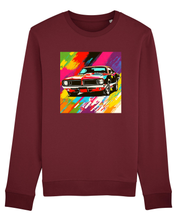 Masina Sport Pop Art Burgundy